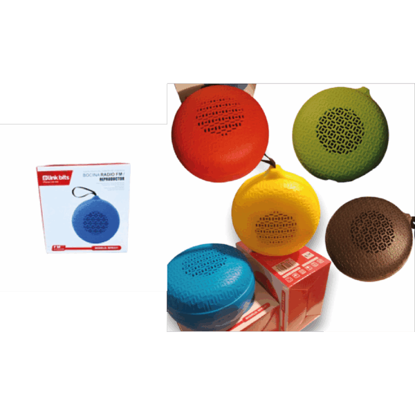 MB-168 BOCINA 3" LINK BITS COLORES